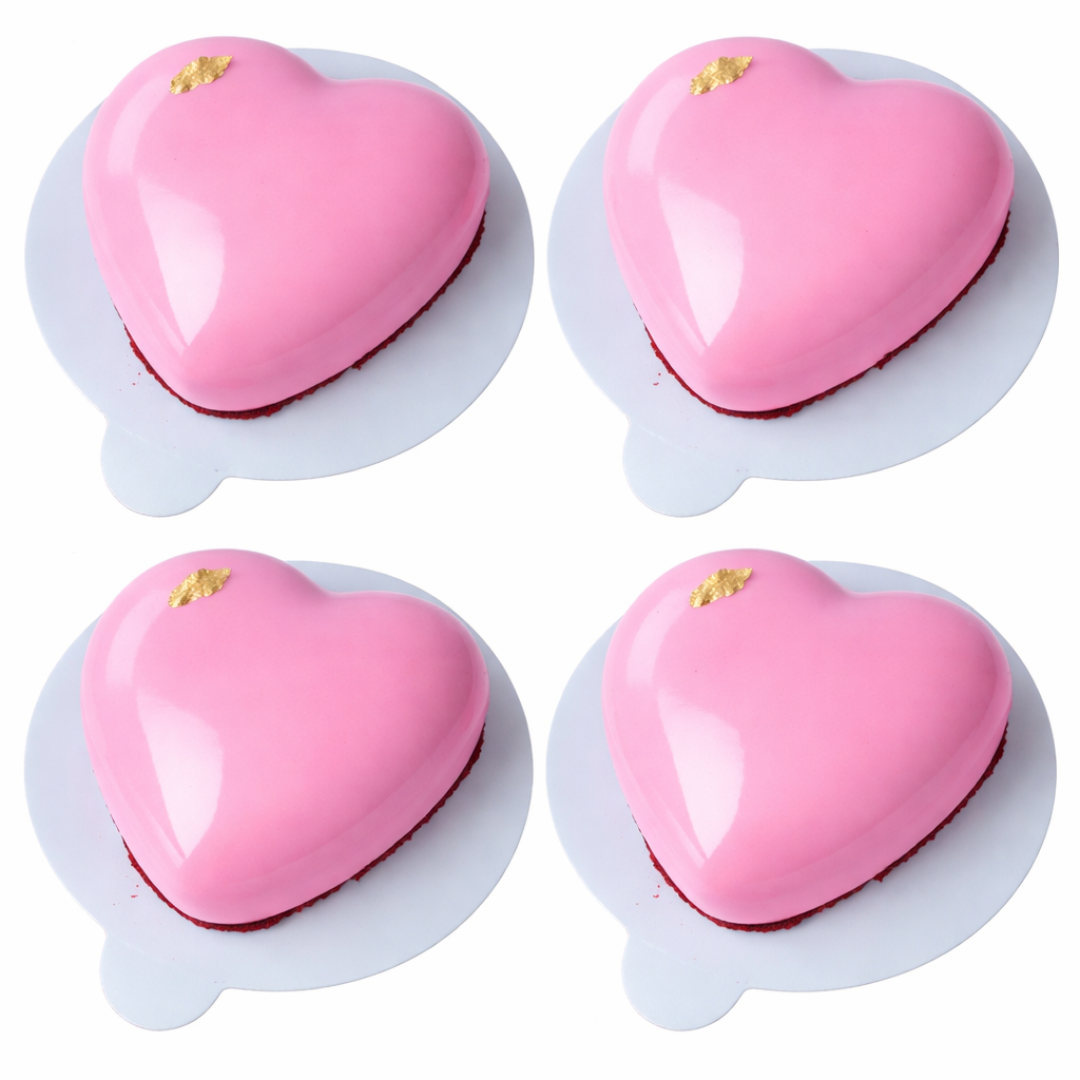 Meilės pyragėlių rinkinys (rožiniai)