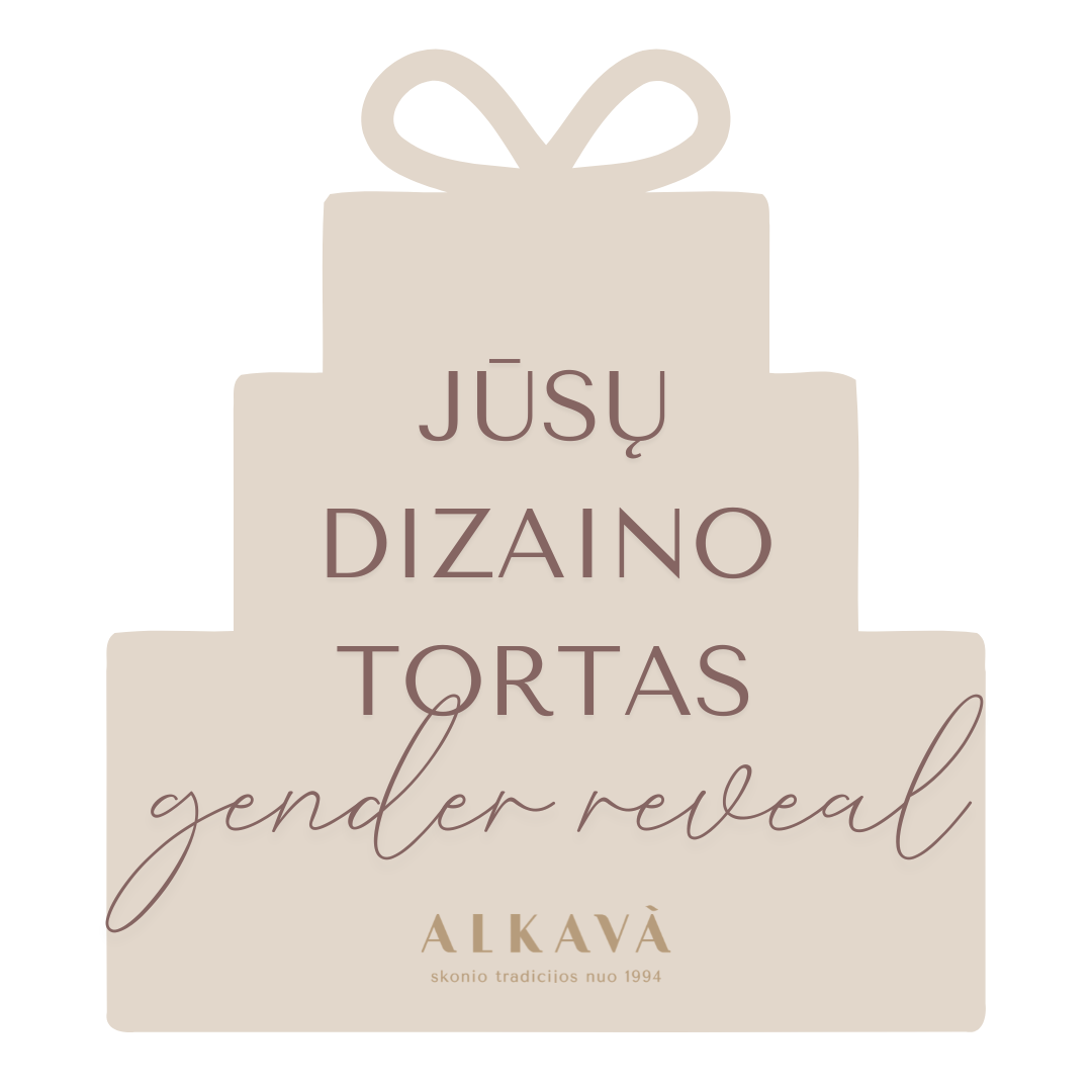 Individualaus puošimo tortas LYTIES ATSKLEIDIMUI, nuo 40 Eur/kg