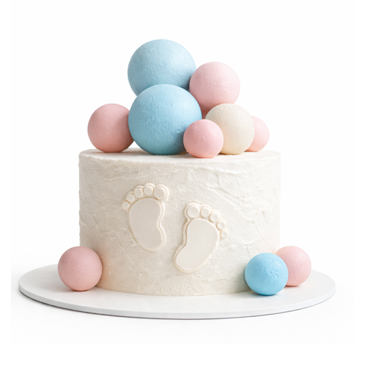 Lyties atskleidimo tortas SU BURBULAIS, 37 Eur/kg
