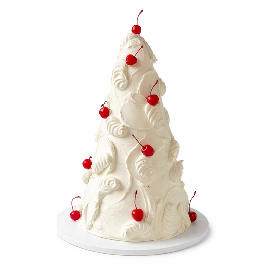 Kūgio formos tortas su vyšniomis, 45 Eur/kg