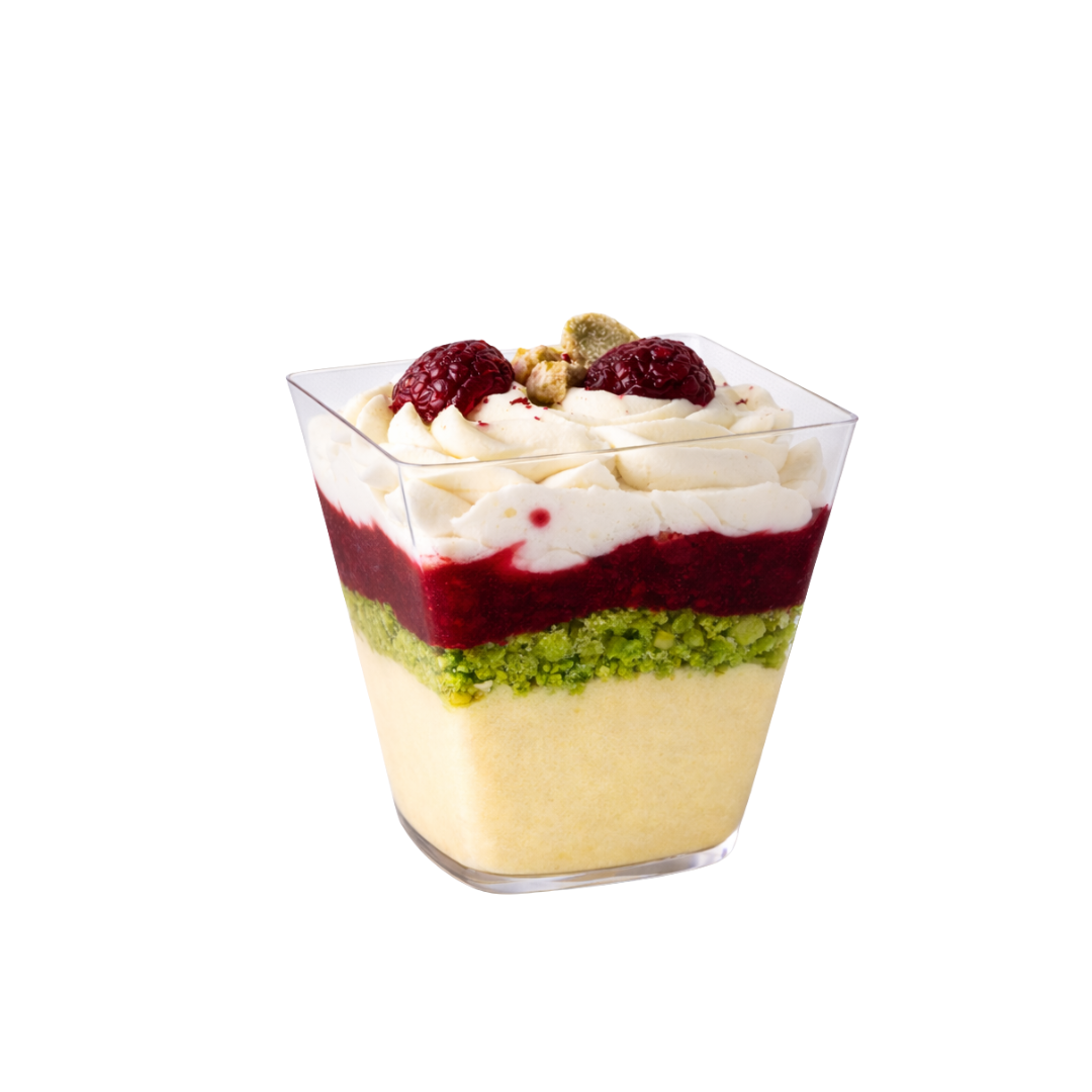 Desertas indelyje - Pistacijų-vyšnių desertas, 12 vnt., 3,5 Eur/vnt.