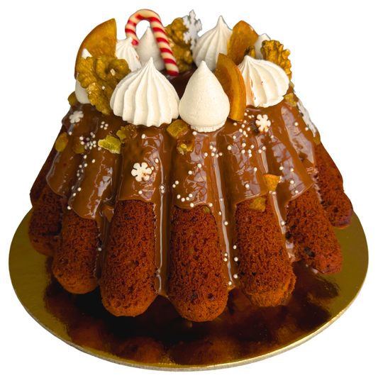 Kalėdinis morkų keksas