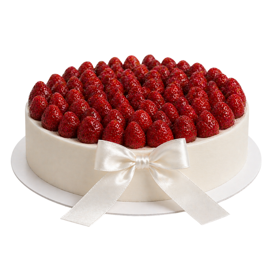 Didelis apvalus tortas su baltu kaspinu, 45 Eur/kg