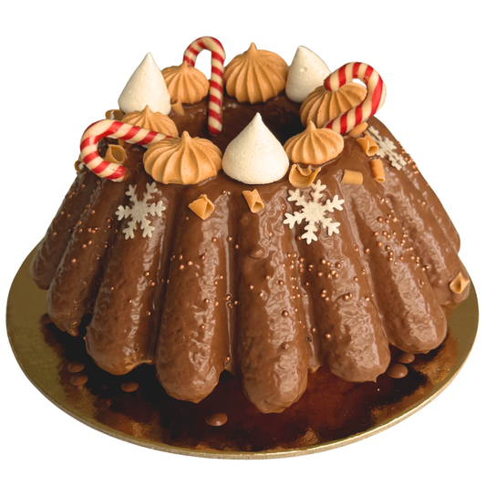 Kalėdinis karamelinis keksas