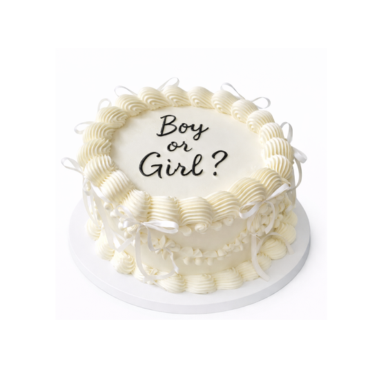 Lyties atskleidimo tortas BOY OR GIRL, 37 Eur/kg