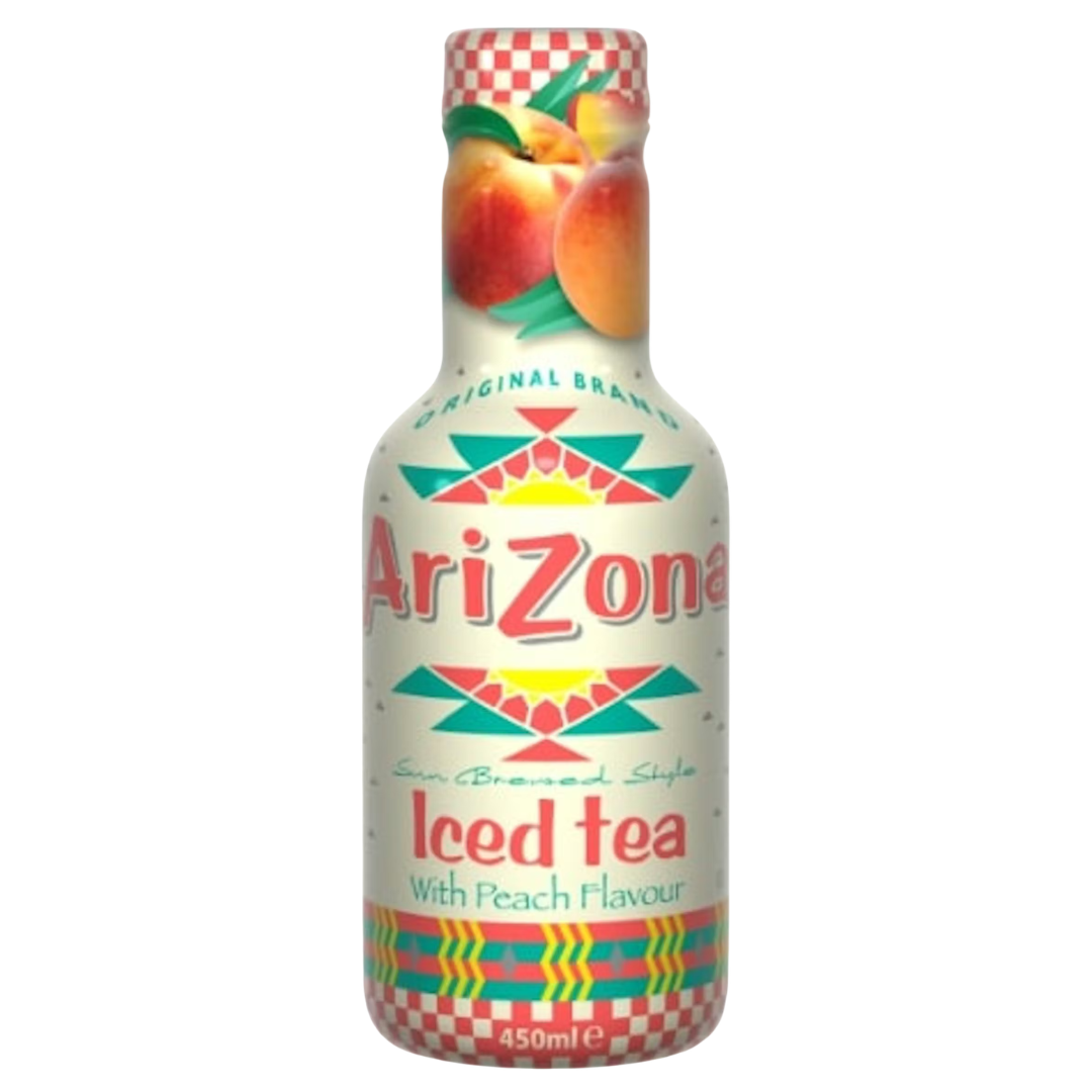 Juodosios arbatos gerimas ARIZONA, persikų skonio