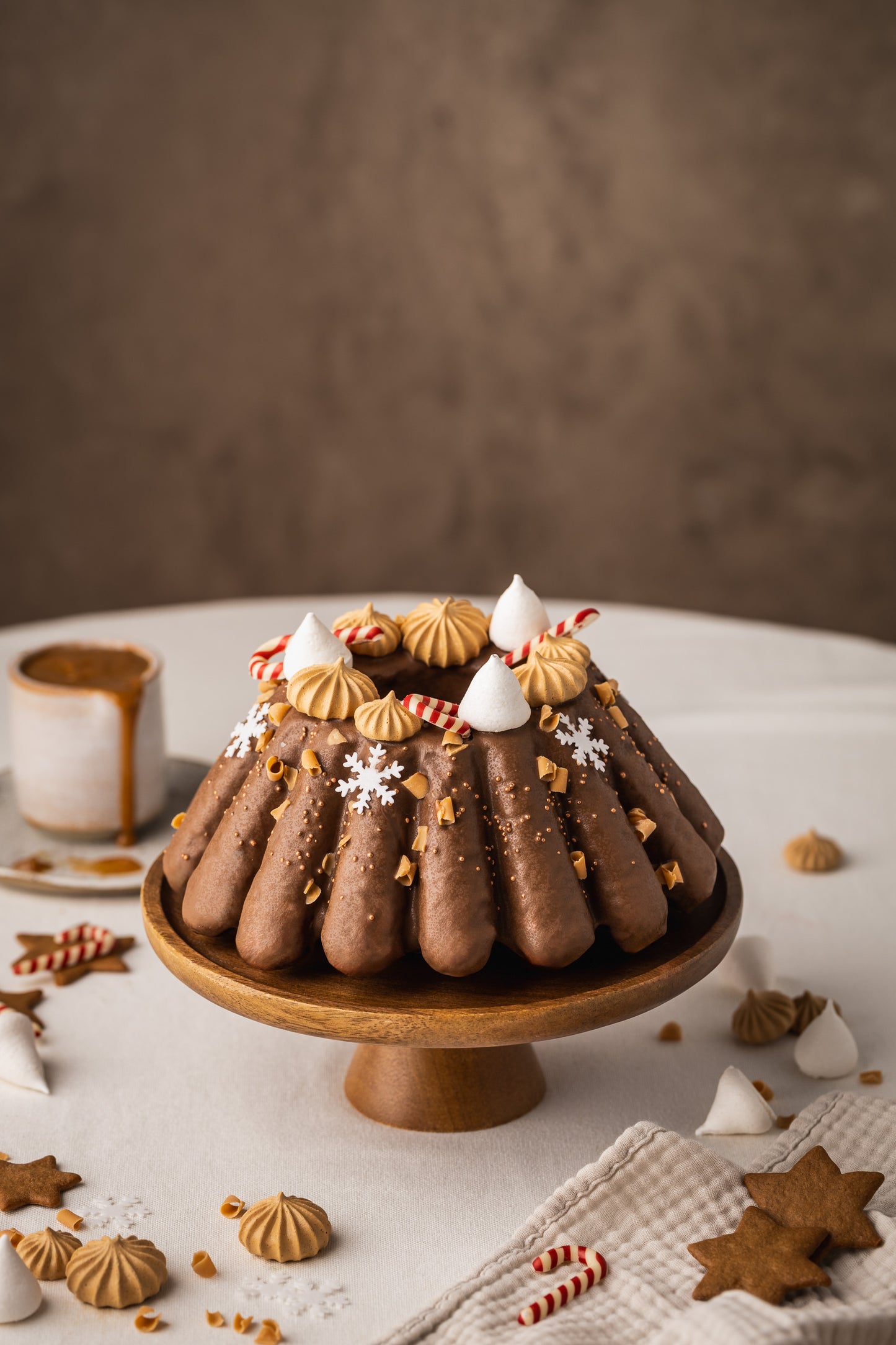 Kalėdinis karamelinis keksas