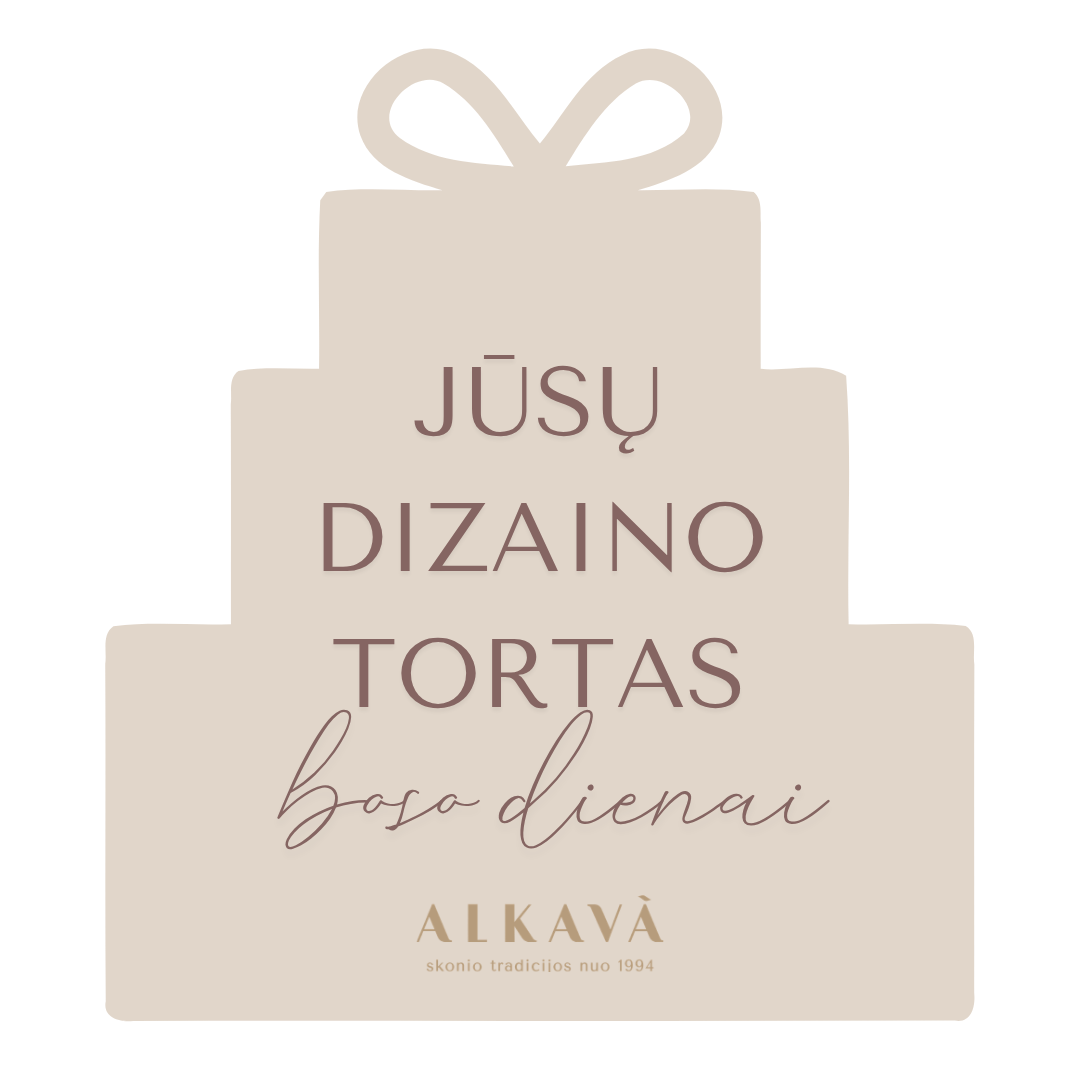 Individualaus puošimo tortas BOSO DIENAI, nuo 40 Eur/kg