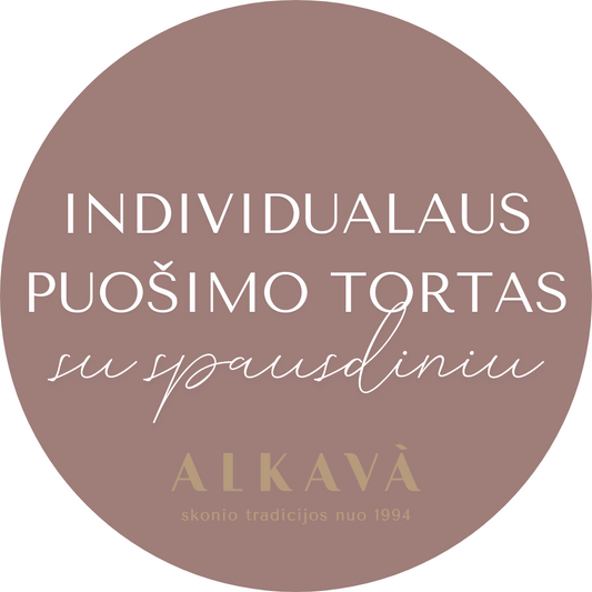 Individualaus puošimo tortas SU HORIZONTALIU SPAUSDINIU, 37 Eur/kg