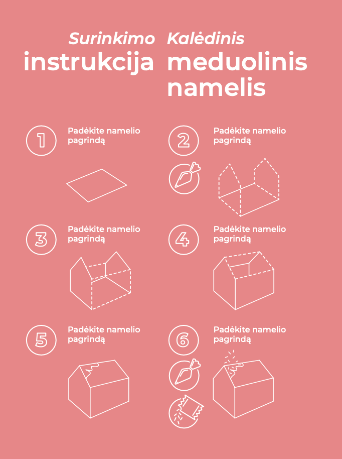 Dovana - Meduolinis namelis "Surink pats!"