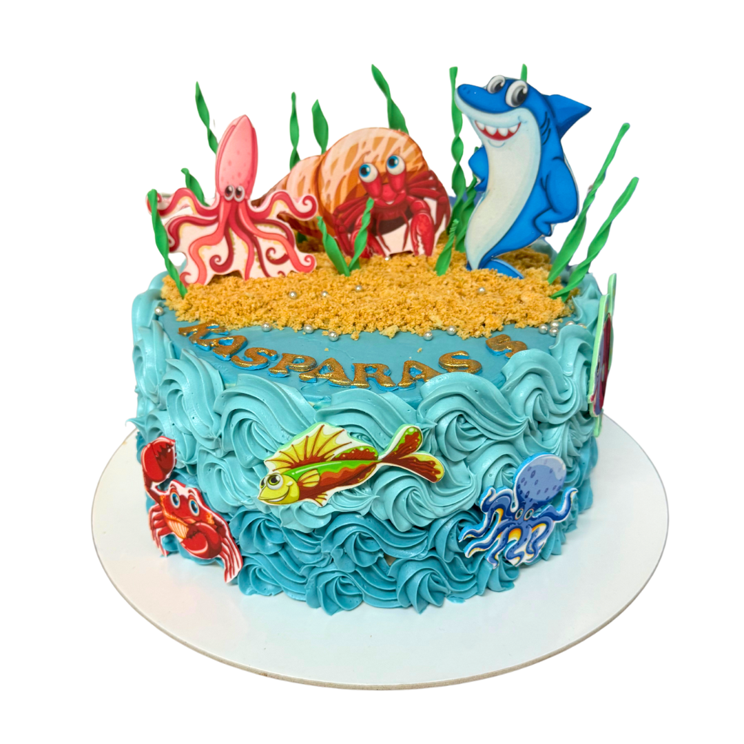 Tortas JŪROS GYVENTOJAI